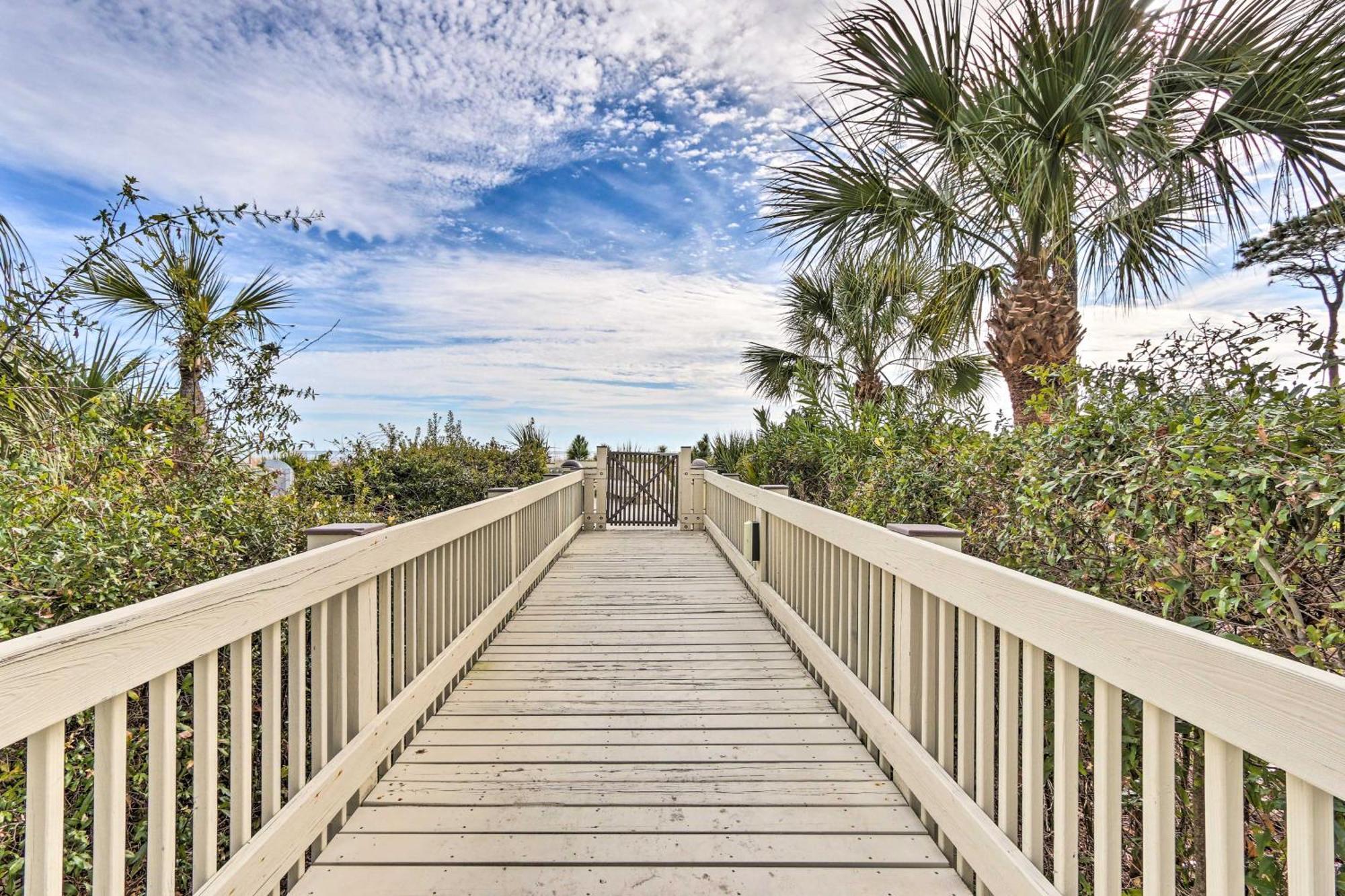 Walk To Beach Resort Condo In Hilton Head! Pulau Hilton Head Luaran gambar