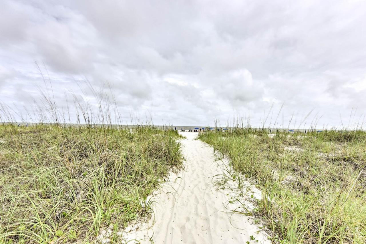 Walk To Beach Resort Condo In Hilton Head! Pulau Hilton Head Luaran gambar